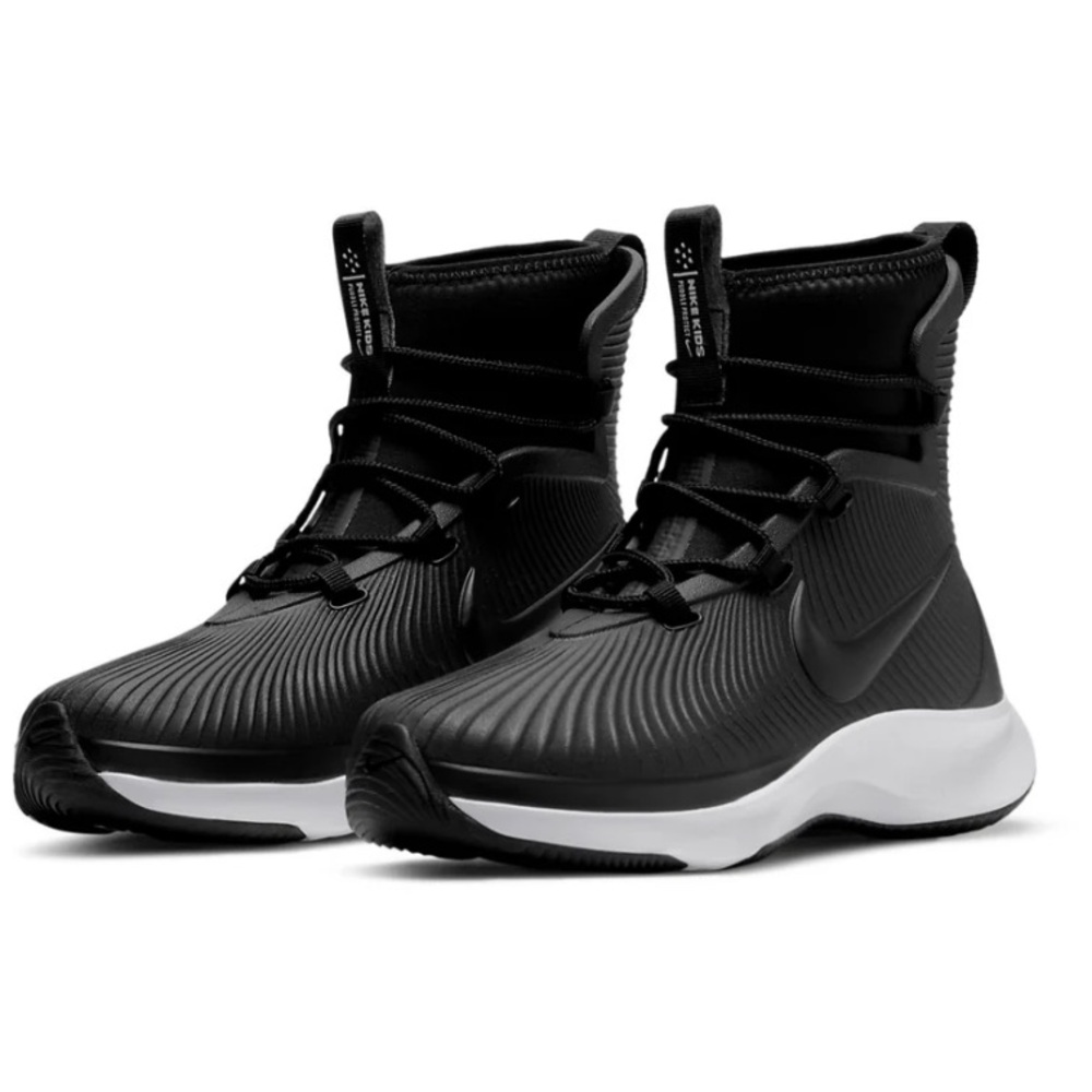 Nike Kids Black and White Rain & Snow Boots